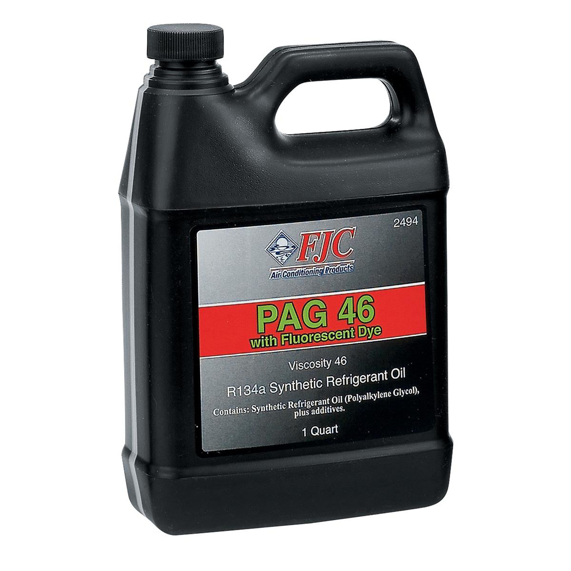 FJC PAG Oil 46 with Dye — 1 Quart, Model# FJC2494